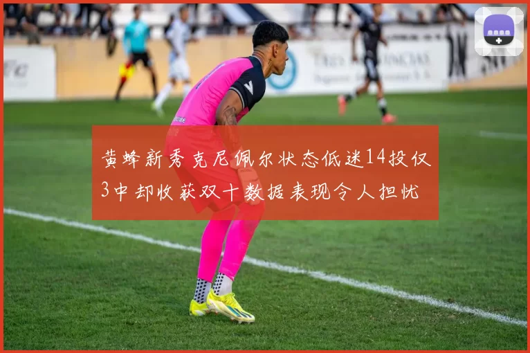 黄蜂新秀克尼佩尔状态低迷14投仅3中却收获双十数据表现令人担忧